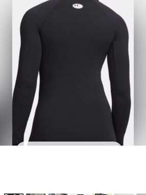 Under Armour Black ColdGear Compression Top
